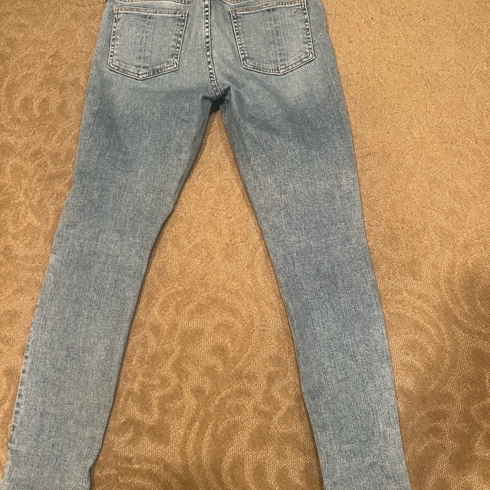 Rag and bone low rise lite jean